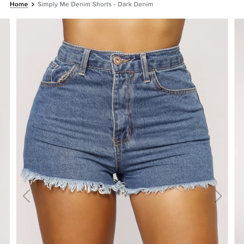 NWT Fashion Nova denim shorts